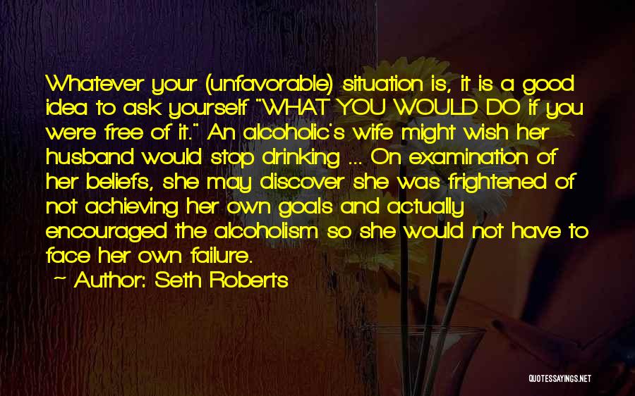Good Drinking Quotes By Seth Roberts