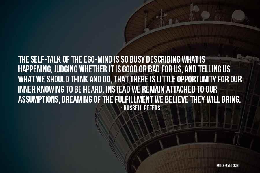 Good Ego Quotes By Russell Peters Good Ego Quotes By Russell Peters