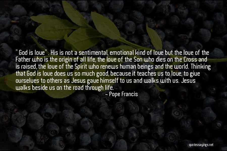 Good Emotional Life Quotes By Pope Francis