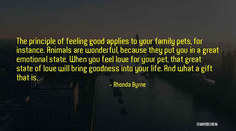 Good Emotional Life Quotes By Rhonda Byrne Good Emotional Life Quotes By Rhonda Byrne