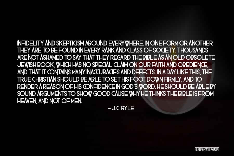Good Faith In God Quotes By J.C. Ryle Good Faith In God Quotes By J.C. Ryle