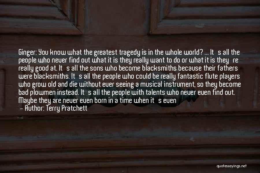 Good Fathers And Sons Quotes By Terry Pratchett