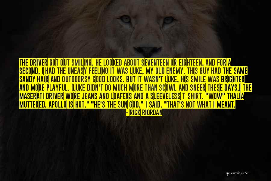 Good Feeling About This Quotes By Rick Riordan Good Feeling About This Quotes By Rick Riordan