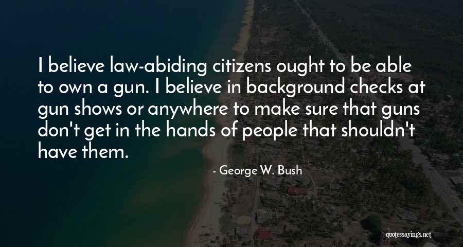 Good Ffa Quotes By George W. Bush Good Ffa Quotes By George W. Bush