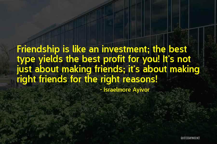 Good Food And Friendship Quotes By Israelmore Ayivor