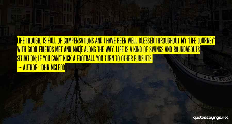 Good Football Quotes By John McLeod