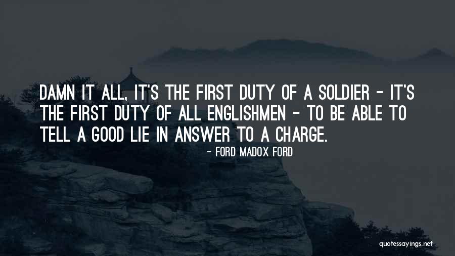 Good Ford Quotes By Ford Madox Ford Good Ford Quotes By Ford Madox Ford