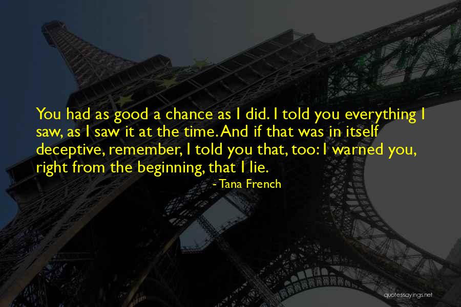 Good French Quotes By Tana French Good French Quotes By Tana French