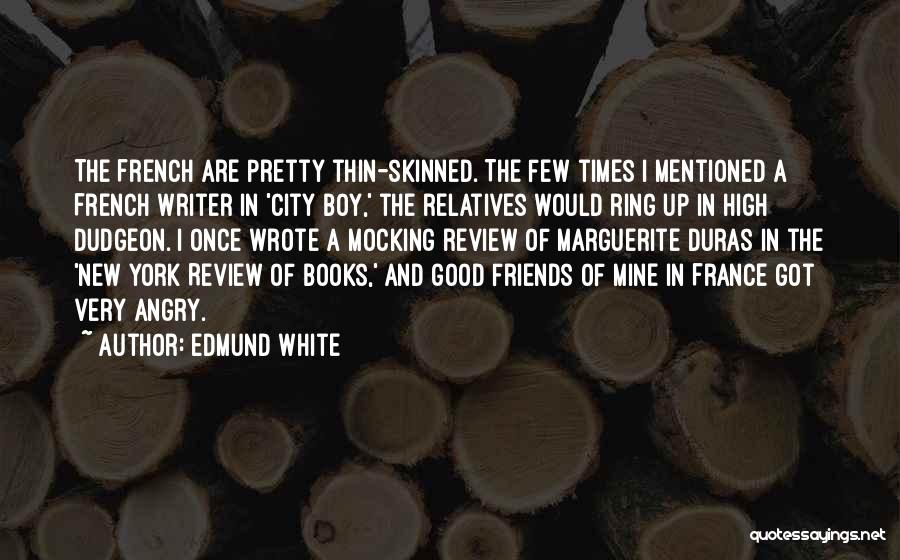 Good Friends And Good Times Quotes By Edmund White