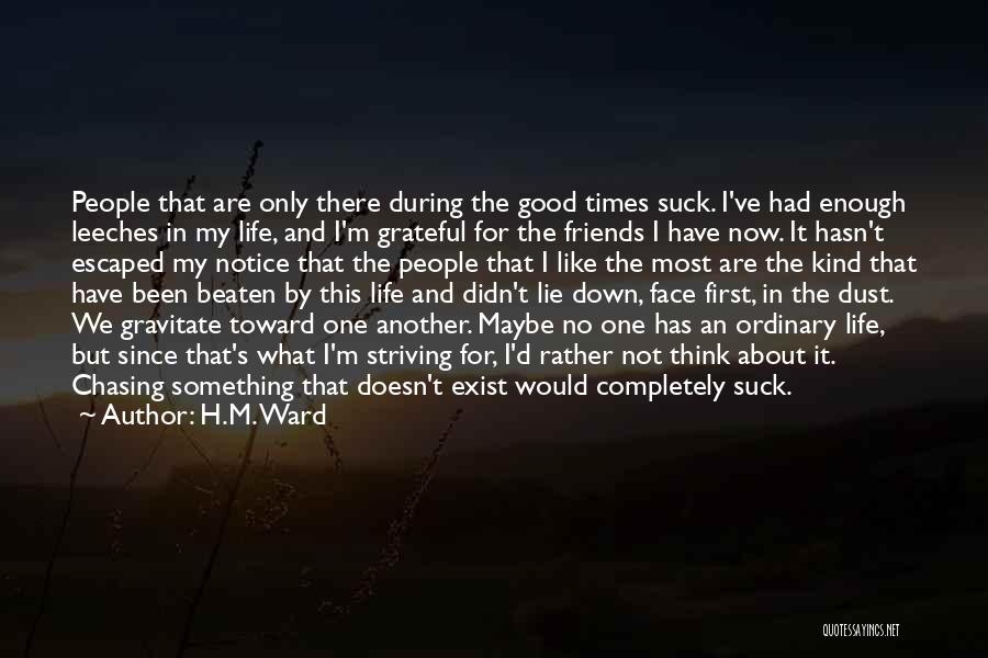 Good Friends And Good Times Quotes By H.M. Ward