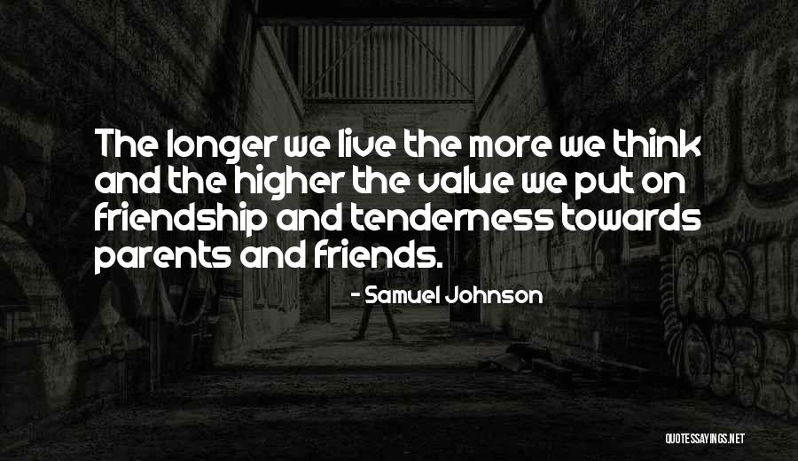 Good Friends And Life Quotes By Samuel Johnson