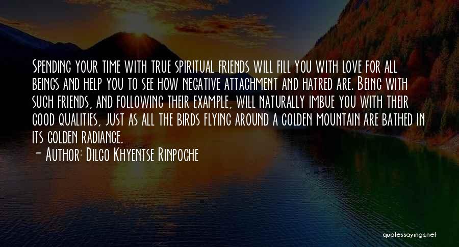 Good Friends And Love Quotes By Dilgo Khyentse Rinpoche