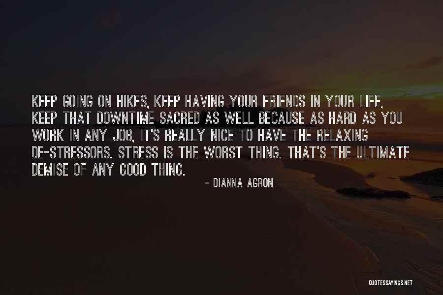 Good Friends In Your Life Quotes By Dianna Agron