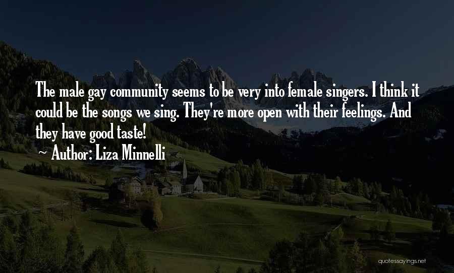 Good Gay Quotes By Liza Minnelli