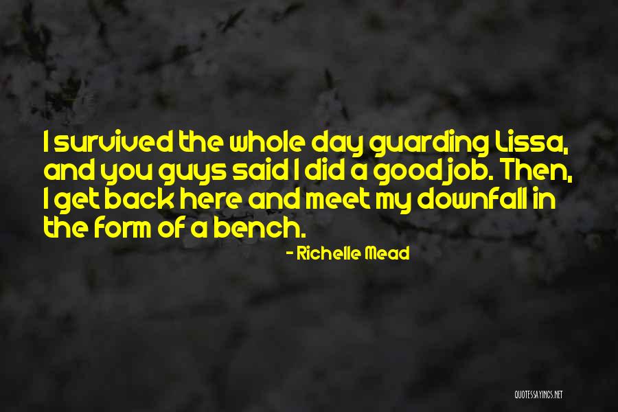 Good Get Back At Your Ex Quotes By Richelle Mead Good Get Back At Your Ex Quotes By Richelle Mead