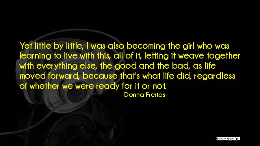Good Girl Bad Good Quotes By Donna Freitas Good Girl Bad Good Quotes By Donna Freitas