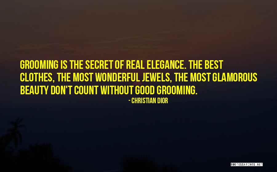 Good Glamorous Quotes By Christian Dior