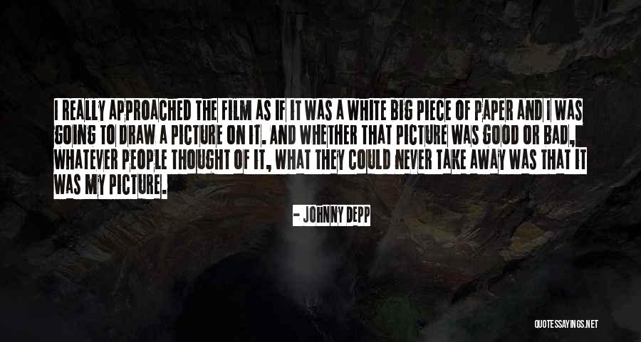 Good Going Away Quotes By Johnny Depp