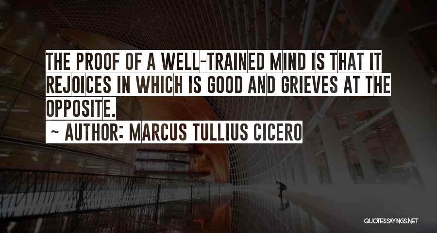 Good Grieving Quotes By Marcus Tullius Cicero