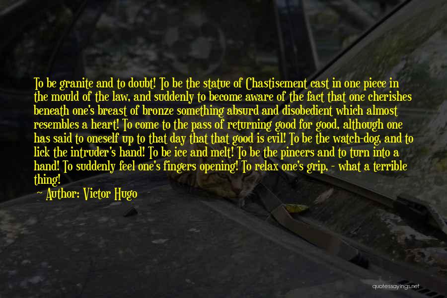 Good Hand Quotes By Victor Hugo