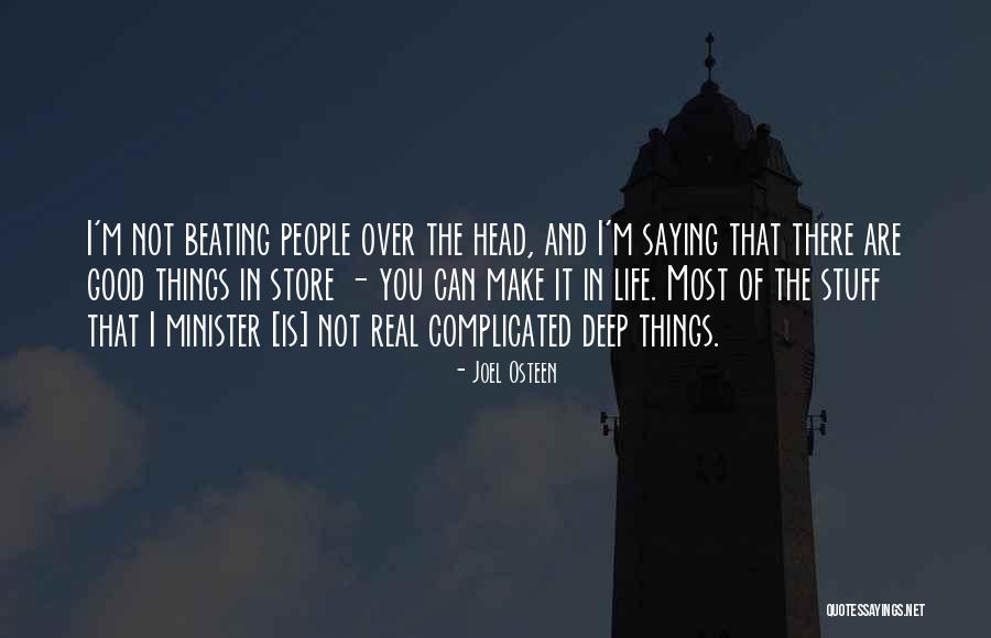Good Head Quotes By Joel Osteen Good Head Quotes By Joel Osteen