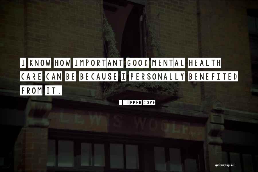 Good Health Care Quotes By Tipper Gore Good Health Care Quotes By Tipper Gore