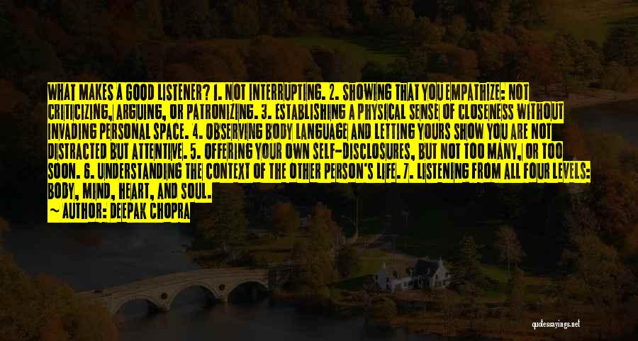 Good Heart Good Mind Quotes By Deepak Chopra Good Heart Good Mind Quotes By Deepak Chopra