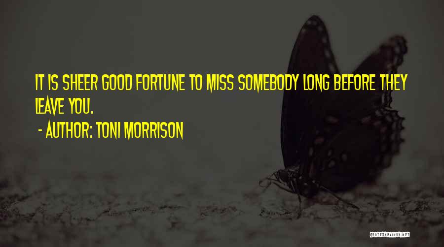 Good Heartbreak Quotes By Toni Morrison