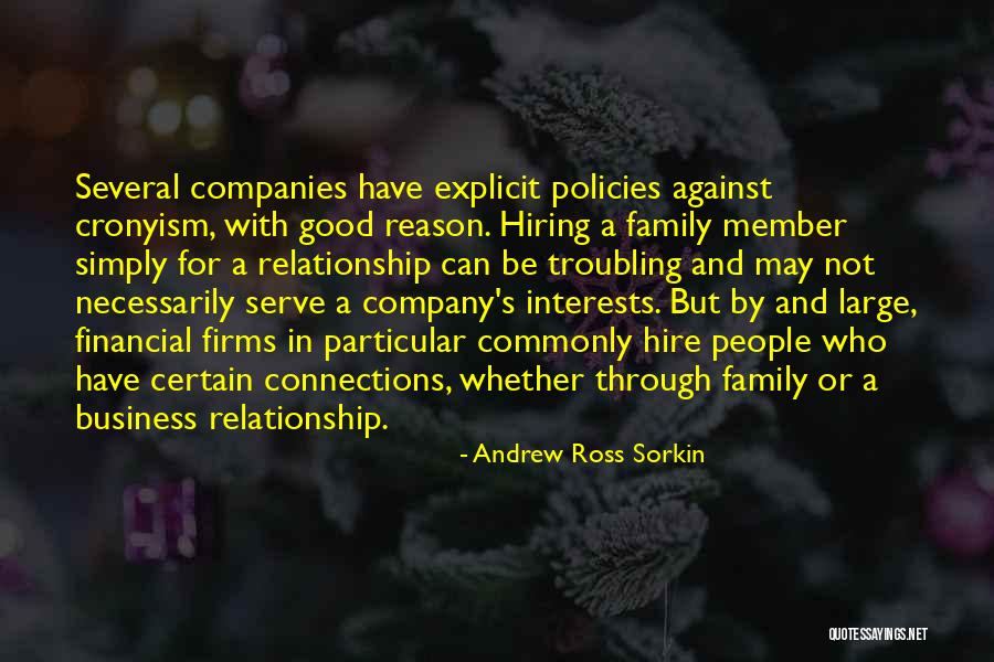 Good Hire Quotes By Andrew Ross Sorkin Good Hire Quotes By Andrew Ross Sorkin