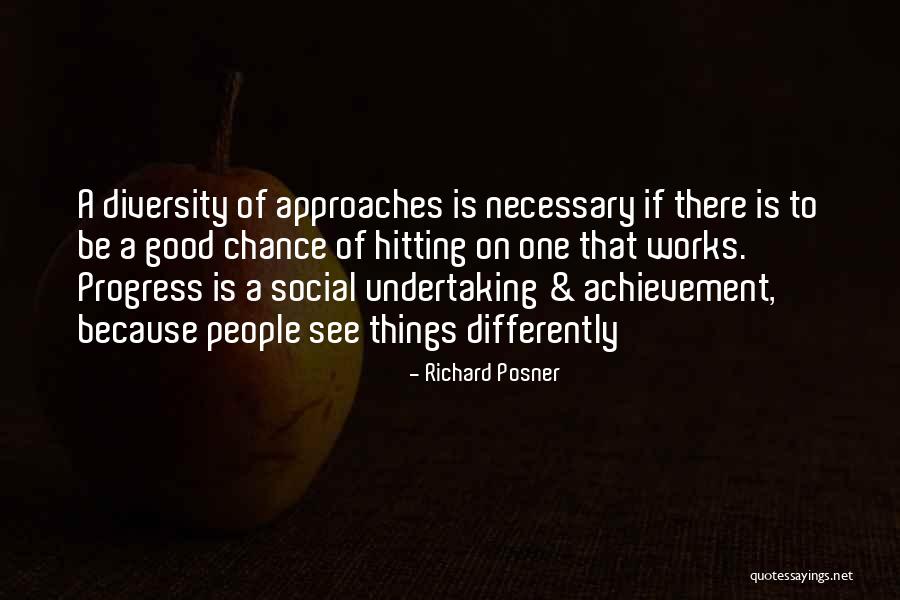 Good Hitting Quotes By Richard Posner Good Hitting Quotes By Richard Posner