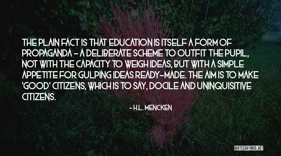 Good Homeschooling Quotes By H.L. Mencken Good Homeschooling Quotes By H.L. Mencken