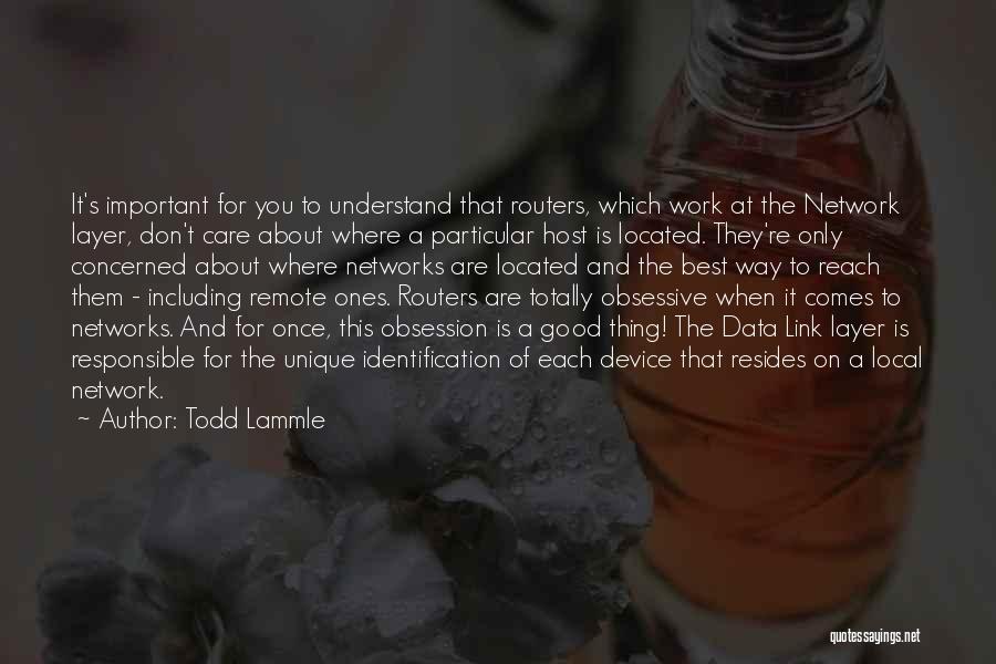 Good Host Quotes By Todd Lammle