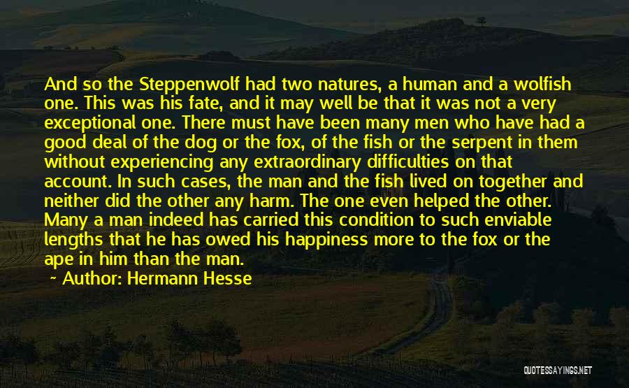 Good Human Condition Quotes By Hermann Hesse
