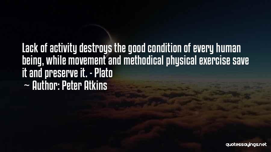 Good Human Condition Quotes By Peter Atkins