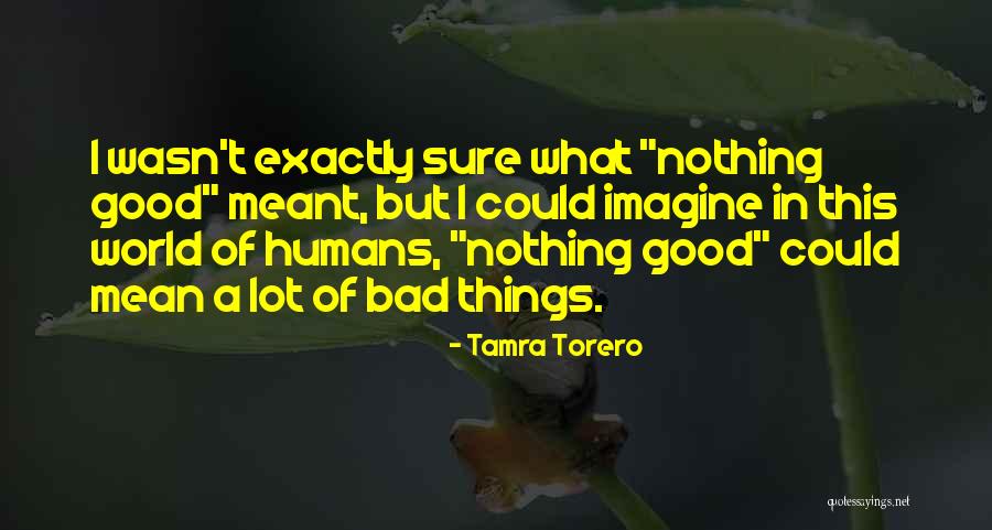 Good Humans Quotes By Tamra Torero