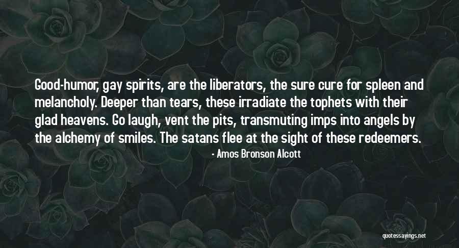 Good Humor Quotes By Amos Bronson Alcott