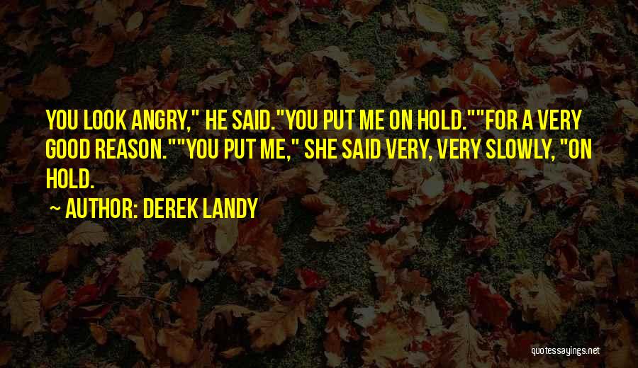 Good Humor Quotes By Derek Landy