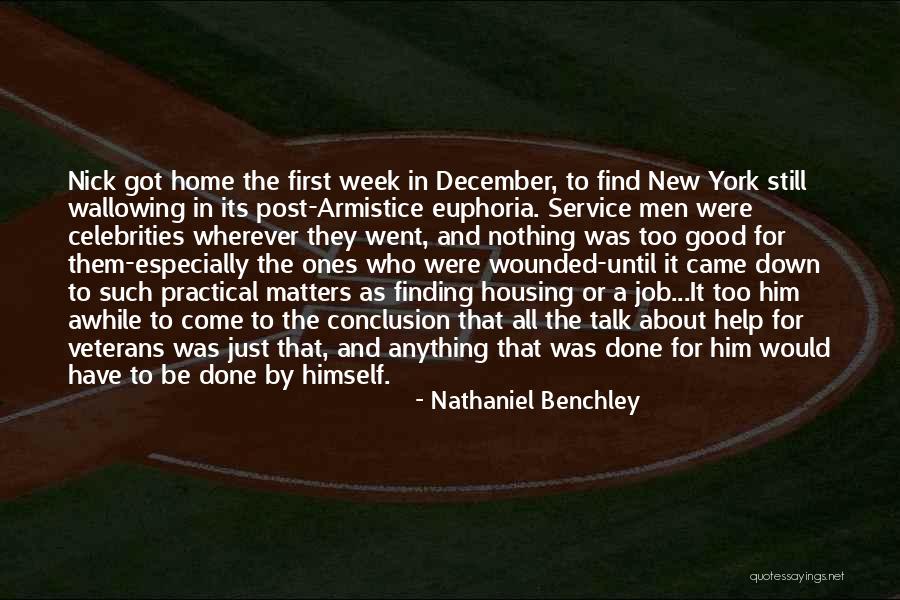 Good Humor Quotes By Nathaniel Benchley