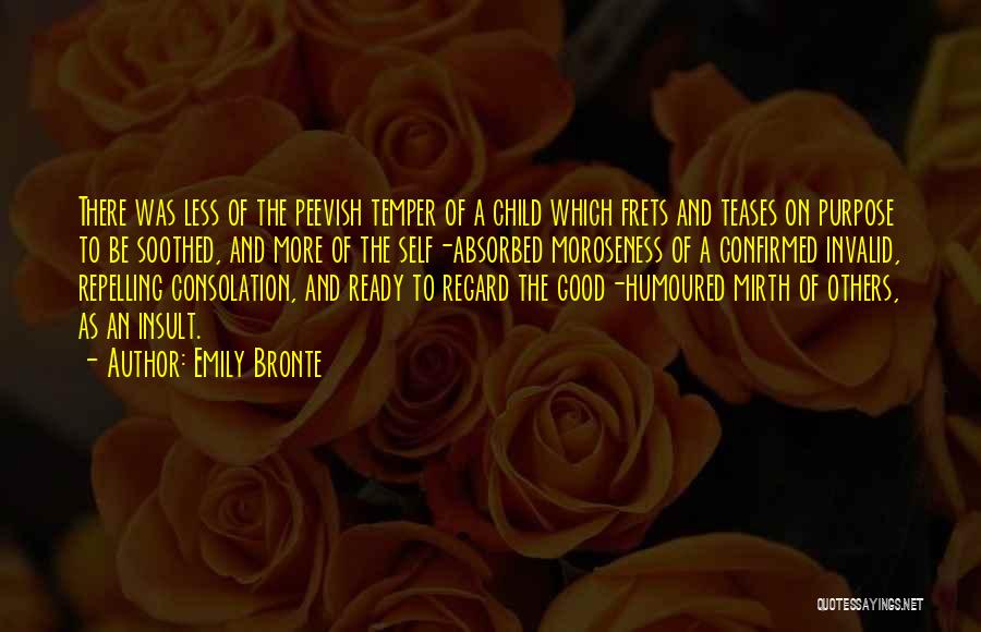 Good Humoured Quotes By Emily Bronte