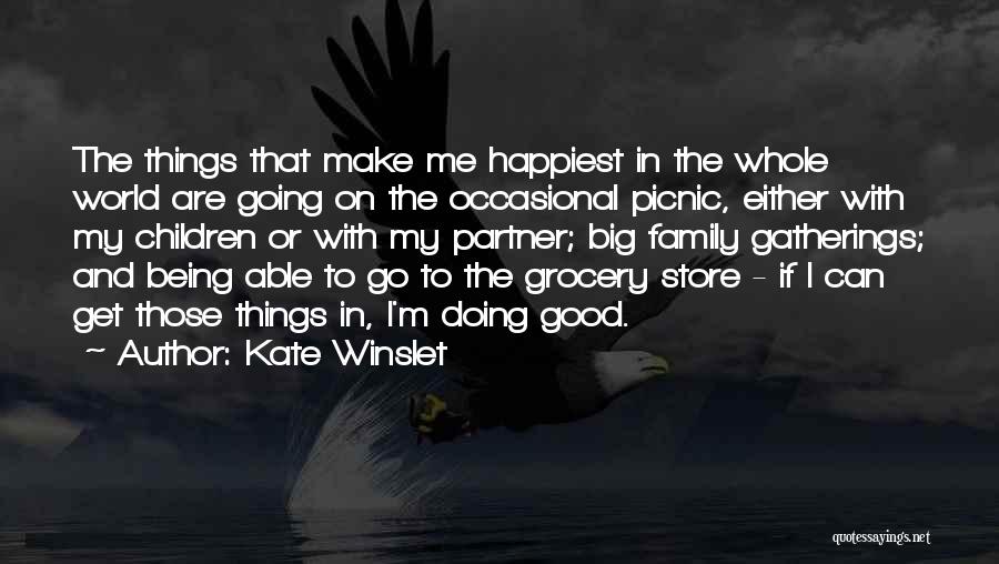 Good I'm Doing Me Quotes By Kate Winslet