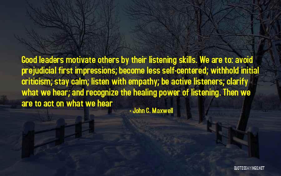 Good Impressions Quotes By John C. Maxwell Good Impressions Quotes By John C. Maxwell