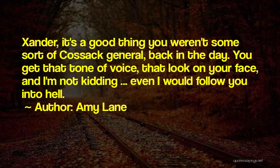 Good In Your Face Quotes By Amy Lane