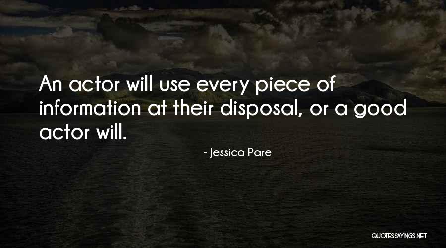 Good Information Quotes By Jessica Pare Good Information Quotes By Jessica Pare