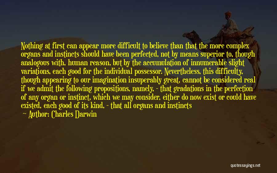 Good Instincts Quotes By Charles Darwin