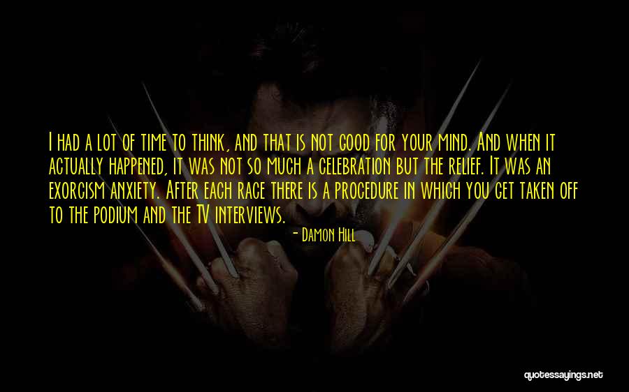 Good Interviews Quotes By Damon Hill Good Interviews Quotes By Damon Hill