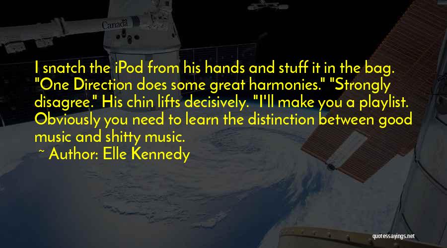 Good Ipod Quotes By Elle Kennedy