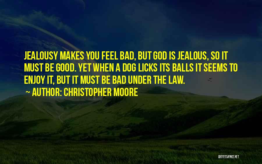 Good Jealousy Quotes By Christopher Moore