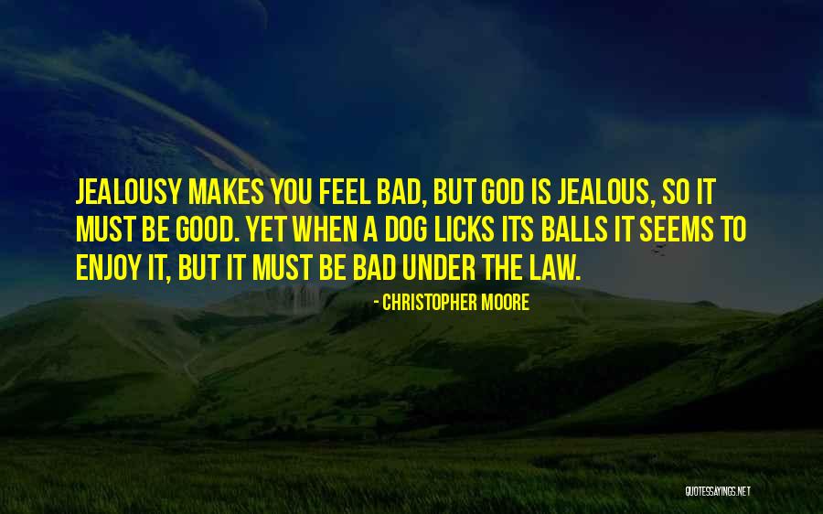 Good Jealousy Quotes By Christopher Moore