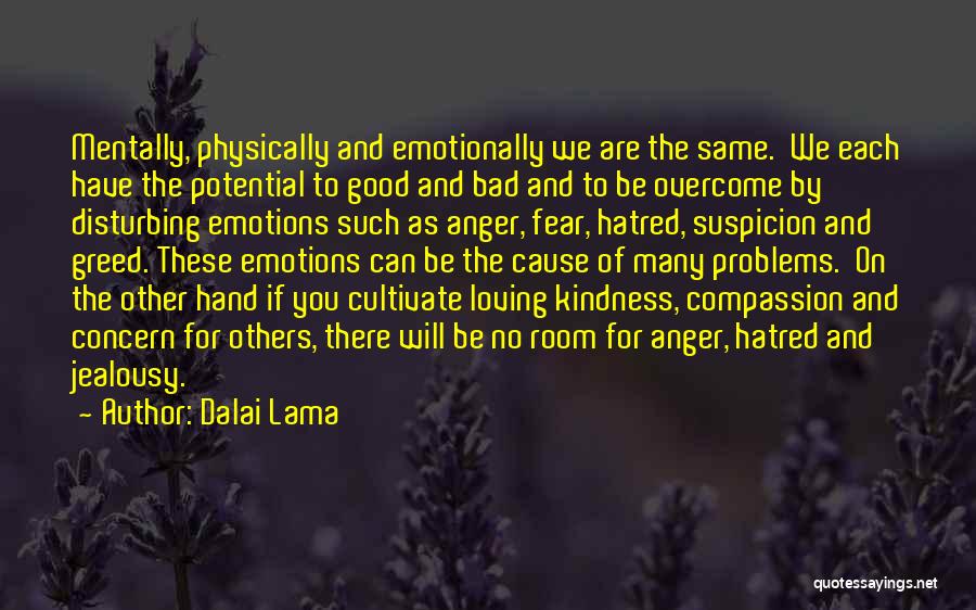 Good Jealousy Quotes By Dalai Lama