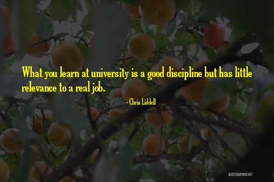 Good Job Well Done Quotes By Chris Liddell Good Job Well Done Quotes By Chris Liddell
